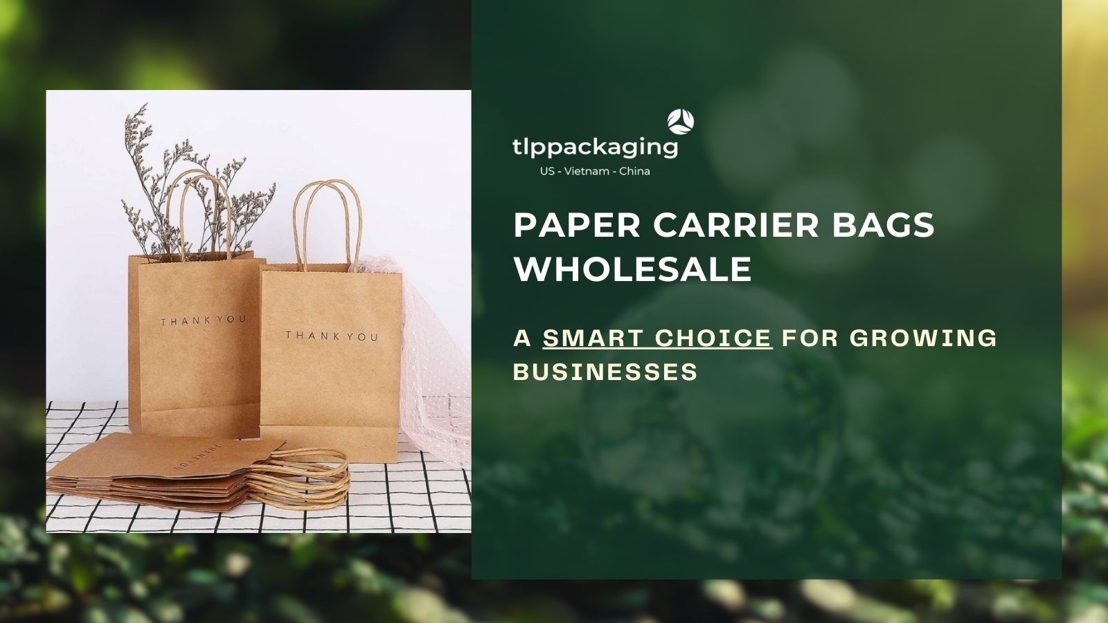 paper carrier bags wholesale