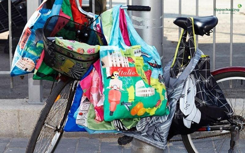 Eco-friendly recycled tote bag