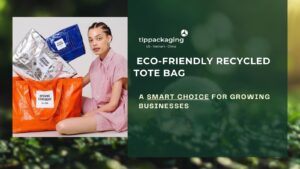 Eco-friendly recycled tote bag